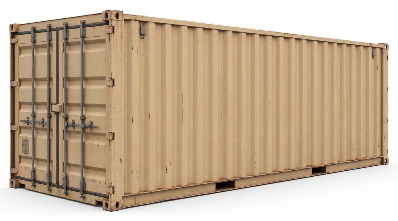 20-foot storage container