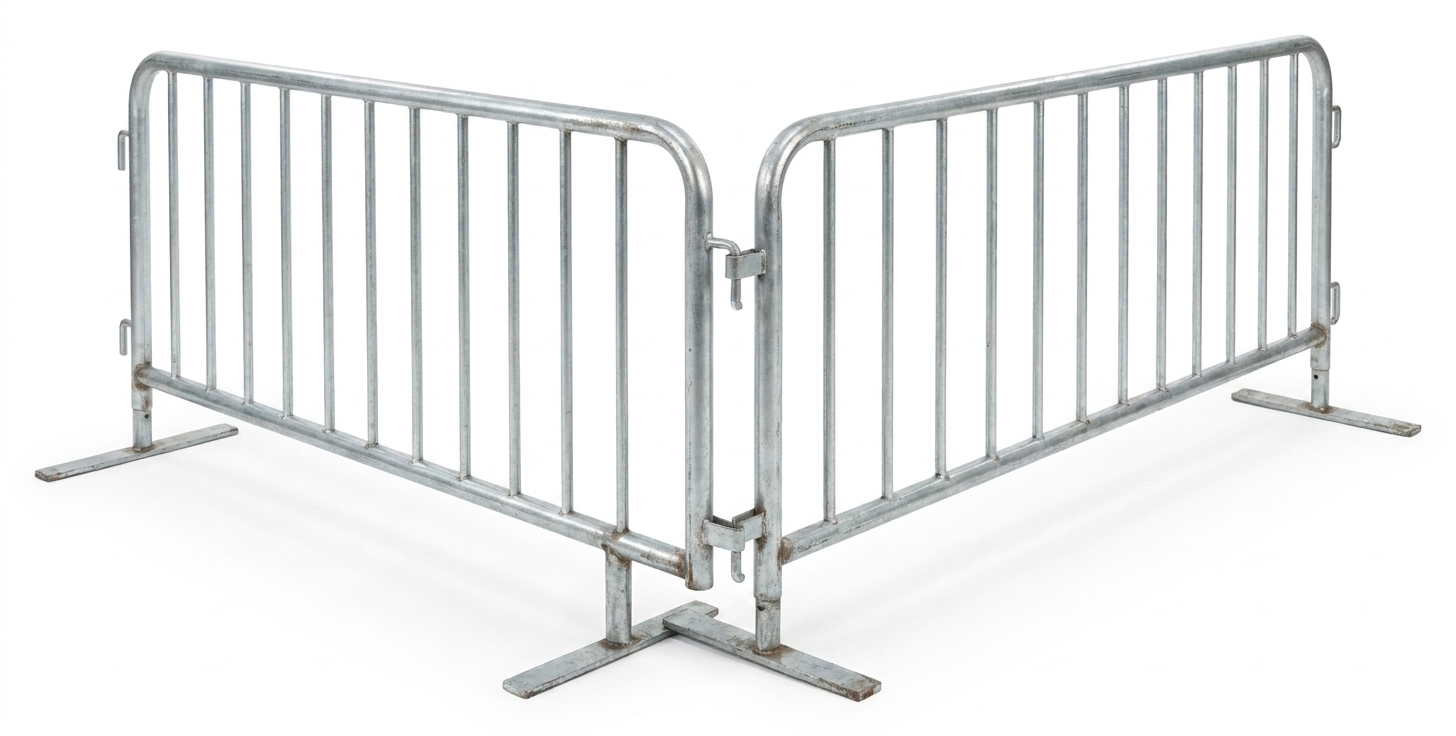 An interlocking traffic barricade