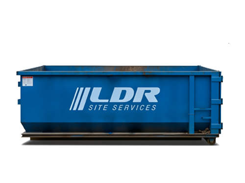 30-yard roll-off dumpster