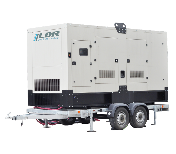 Trailer-mounted light tower