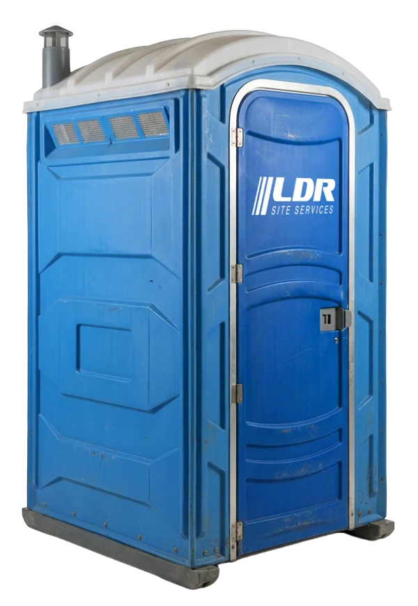 Portable restroom unit